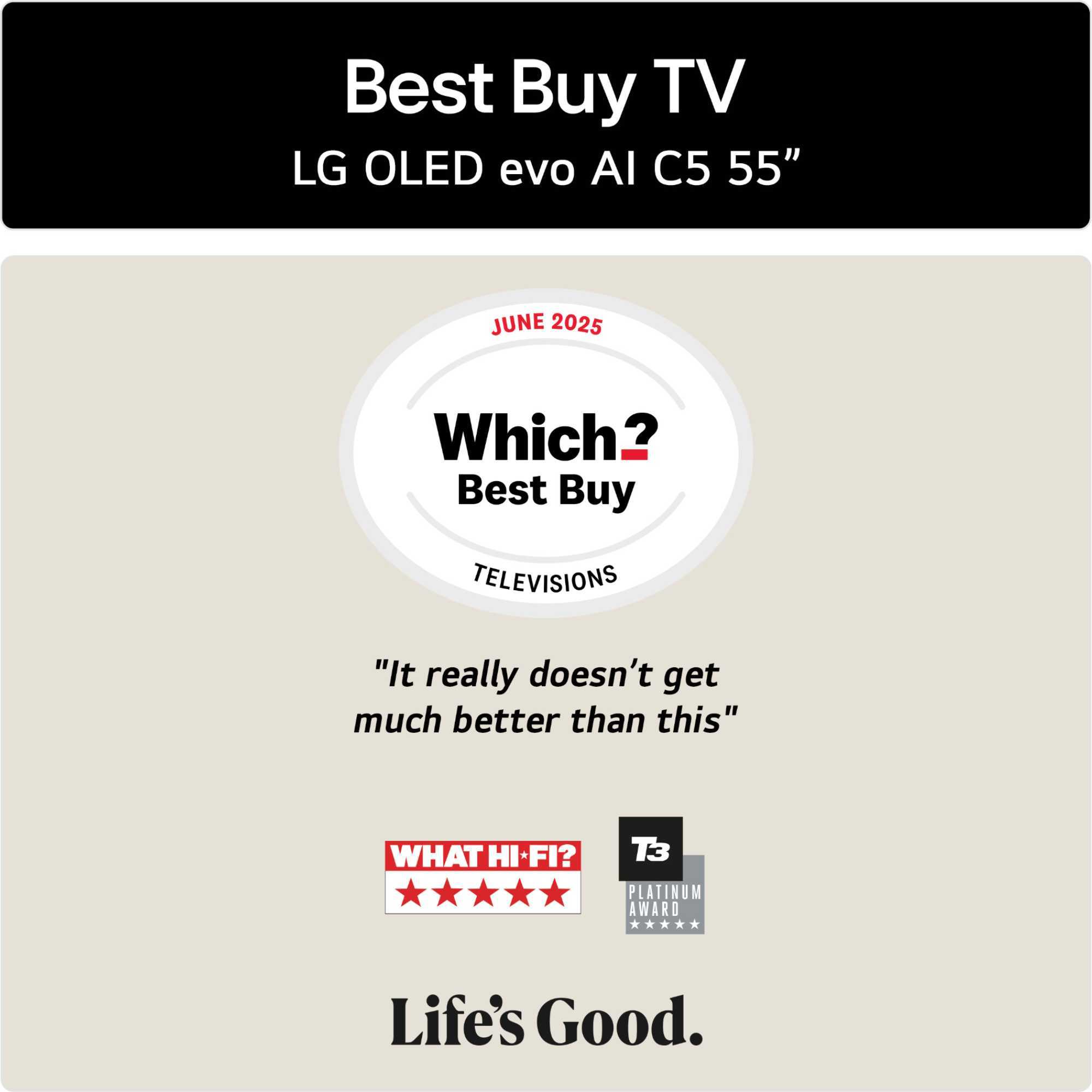 C54LA 55" 4K HDR Smart webOS TV with AI Concierge - OLED55C54LA